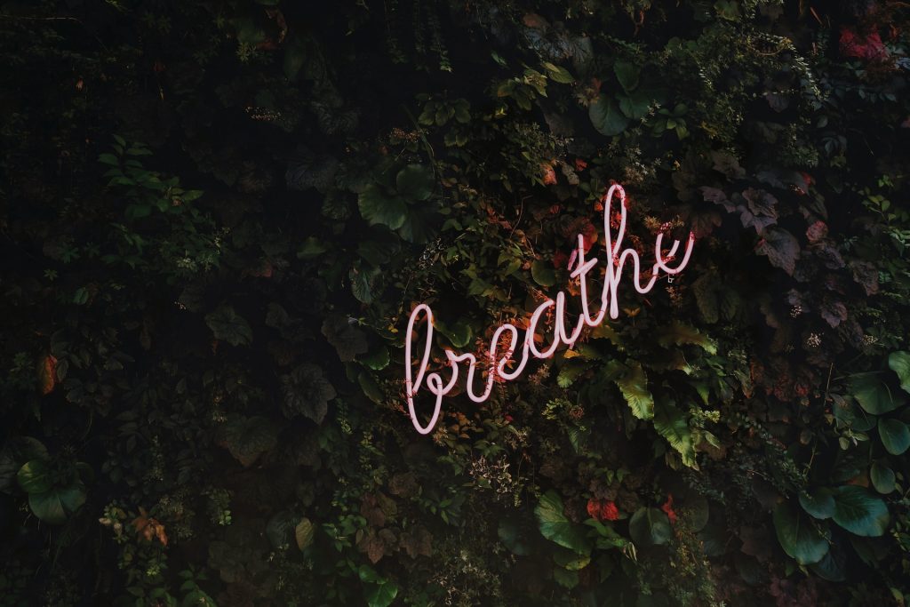 Mindful breathing and mindfulness techniques