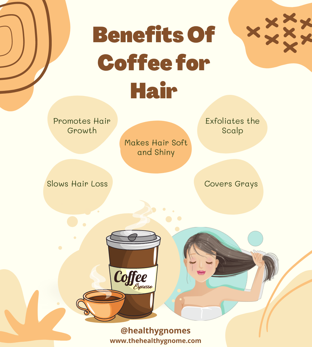 The Surprising Coffee Benefits for Hair - The Healthy Gnome