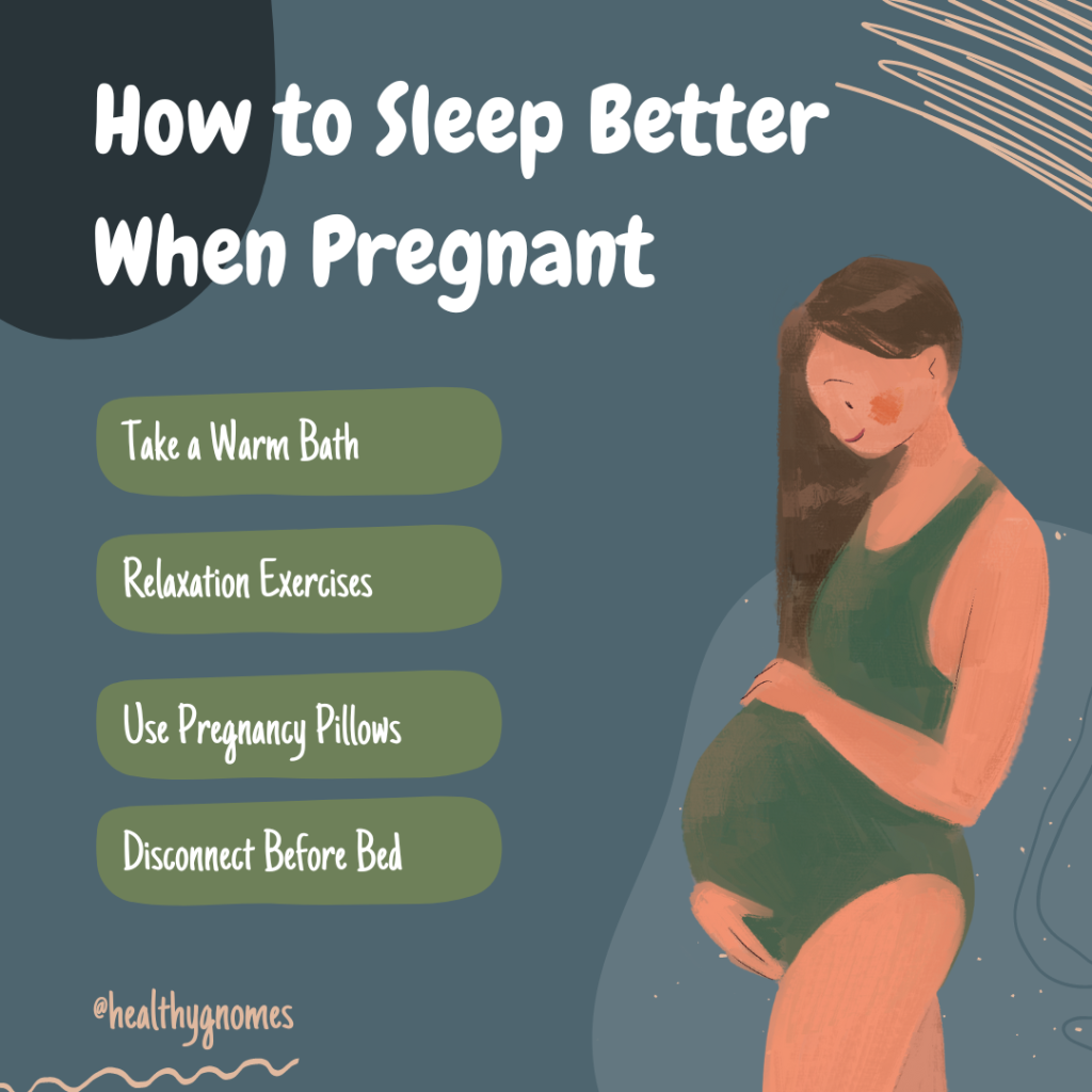 tips on how to sleep better when pregnant